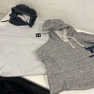 BUNDLE of 2 Under Armour Sweat Muscle Shirt The Rock